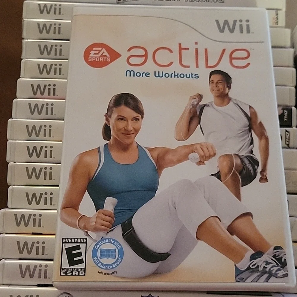 EA Sports active More Workouts - Wii Game No Visable Stratches Original Case